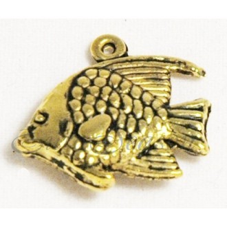 Подвеска мет.№065 20х18мм цв.Gold (цена за 1шт)